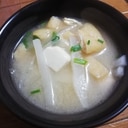 大根とねぎ、豆腐の味噌汁